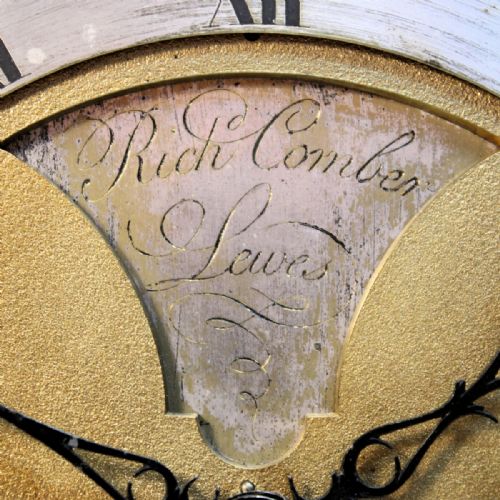 COMBER OF LEWES BELL TOP BRACKET CLOCK EBONISED CASE - ADDITIONAL PHOTO 6