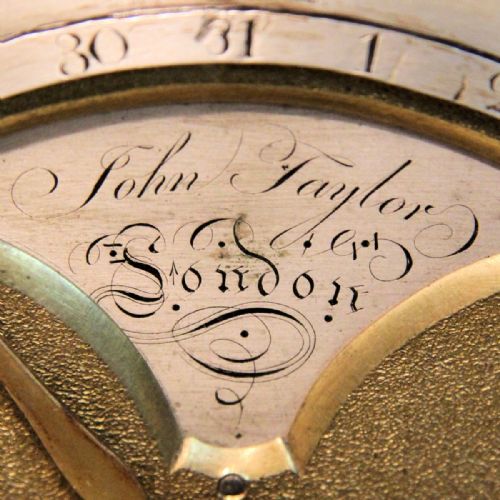 BELL TOP WALNUT TABLE BRACKET CLOCK BY JOHN TAYLOR OF LONDON TIC TAC ESCAPEMENT CIRCA 1780 - ADDITIONAL PHOTO 7