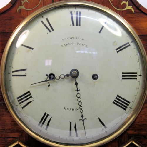 ROSEWOOD BRACKET CLOCK WITH ITS ORIGINAL WALL BRACKET BY WILLIAM COXHEAD OF READING CIRCA 1845 - ADDITIONAL PHOTO 4