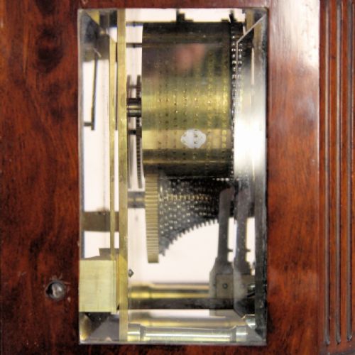 ENGLISH FUSEE LIBRARY CLOCK BY BROCKBANKS ATKINS LONDON NUMBERED 12306 CIRCA 1835 - ADDITIONAL PHOTO 7