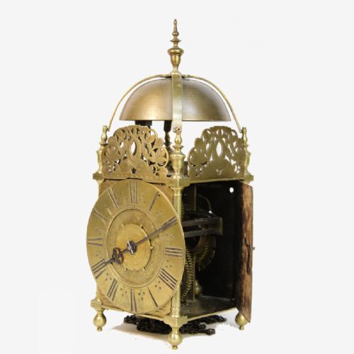 ENGLISH LANTERN CLOCK VERGE ESCAPEMENT BY MICHAEL BIRD LONDON CIRCA 1690 - ADDITIONAL PHOTO 1