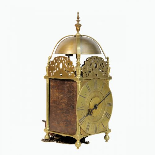 ENGLISH LANTERN CLOCK VERGE ESCAPEMENT BY MICHAEL BIRD LONDON CIRCA 1690 - ADDITIONAL PHOTO 2