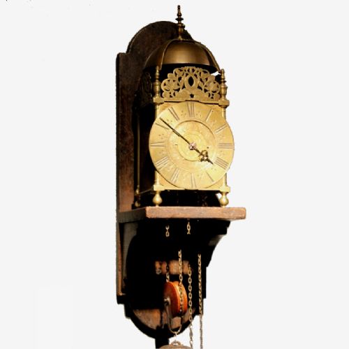 ENGLISH LANTERN CLOCK VERGE ESCAPEMENT BY MICHAEL BIRD LONDON CIRCA 1690 - ADDITIONAL PHOTO 4