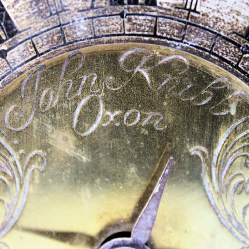 CONVERTED ENGLISH LANTERN CLOCK BY JOHN KNIBB OXON CIRCA 1680 AND LATER - ADDITIONAL PHOTO 5