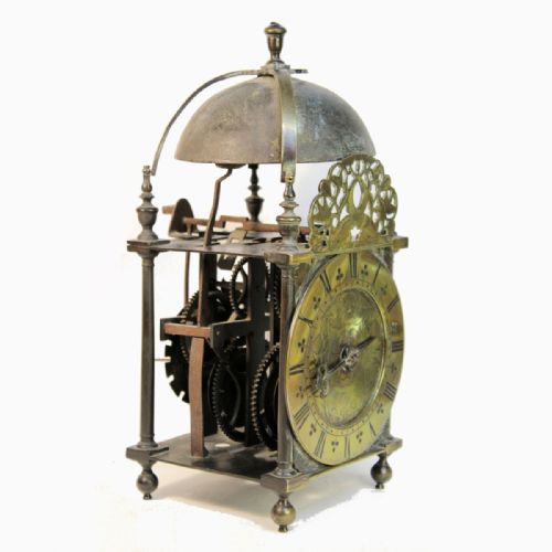A VERY RARE NORTHERN LANTERN CLOCK BY WILLIAM RAYNES OF YORK CIRCA 1680 - ADDITIONAL PHOTO 1