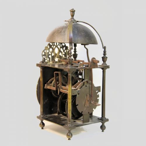 A VERY RARE NORTHERN LANTERN CLOCK BY WILLIAM RAYNES OF YORK CIRCA 1680 - ADDITIONAL PHOTO 3