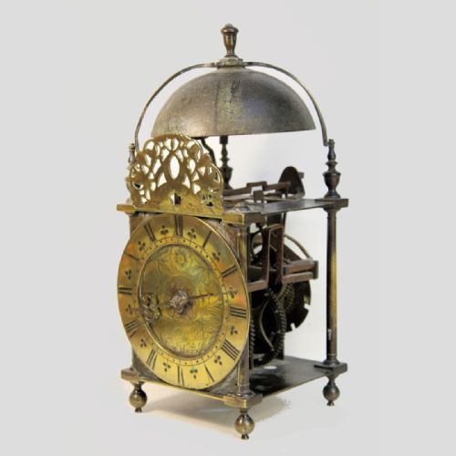 A VERY RARE NORTHERN LANTERN CLOCK BY WILLIAM RAYNES OF YORK CIRCA 1680 - ADDITIONAL PHOTO 4
