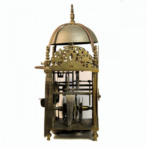 A RARE NORTHERN ENGLISH LANTERN OR 'HOUSE' CLOCK BY HENRY BURGES SENIOR OF MOBBERLEY CHESHIRE CIRCA 1680 - ADDITIONAL PHOTO 5