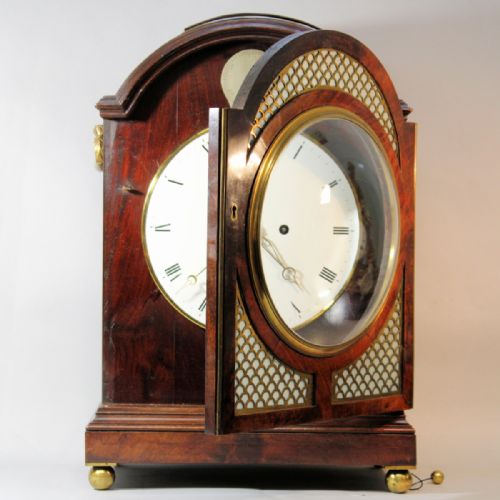 ELLICOTT AND TAYLOR ENAMEL DIAL BRACKET CLOCK - ADDITIONAL PHOTO 8