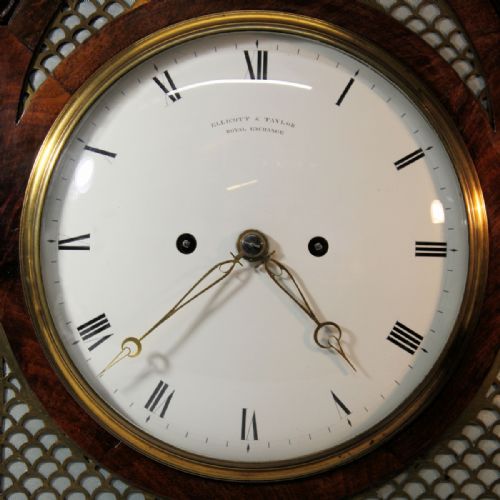 ELLICOTT AND TAYLOR ENAMEL DIAL BRACKET CLOCK - ADDITIONAL PHOTO 11