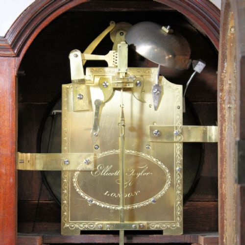 ELLICOTT AND TAYLOR ENAMEL DIAL BRACKET CLOCK - ADDITIONAL PHOTO 15