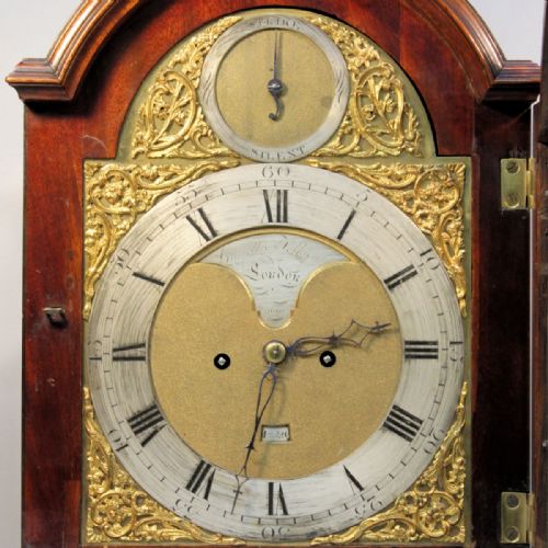A VERGE ESCAPEMENT QUARTER CHIMING GEORGIAN BRACKET CLOCK BY GRAVELL TOLKIEN LONDON CIRCA 1800 - ADDITIONAL PHOTO 4