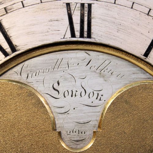 A VERGE ESCAPEMENT QUARTER CHIMING GEORGIAN BRACKET CLOCK BY GRAVELL TOLKIEN LONDON CIRCA 1800 - ADDITIONAL PHOTO 5