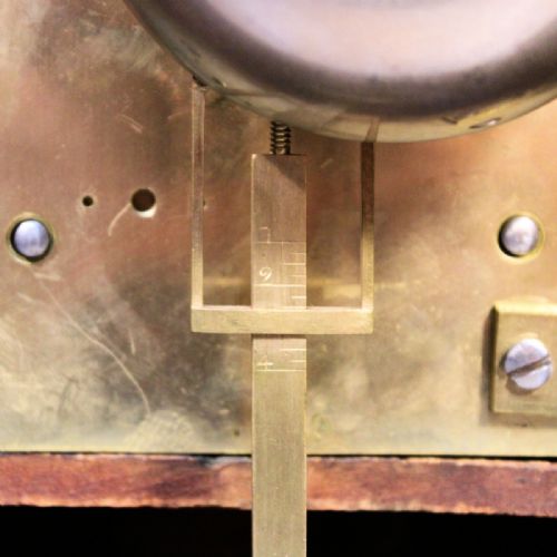 GRANT FLEET STREET ENAMEL DIAL BRACKET CLOCK - ADDITIONAL PHOTO 7