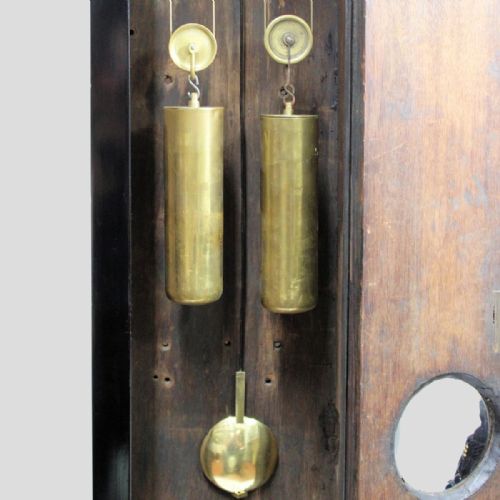 A FINE AND EARLY ENGLISH PANELLED EBONY LONGCASE CLOCK BY JOHN DREW LONDON CIRCA 1685 LONG CASE - ADDITIONAL PHOTO 9