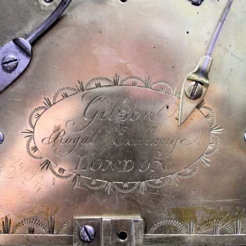 EBONISED LANCET FUSEE BRACKET CLOCK ENGLISH KING GEORGE III PERIOD - ADDITIONAL PHOTO 4