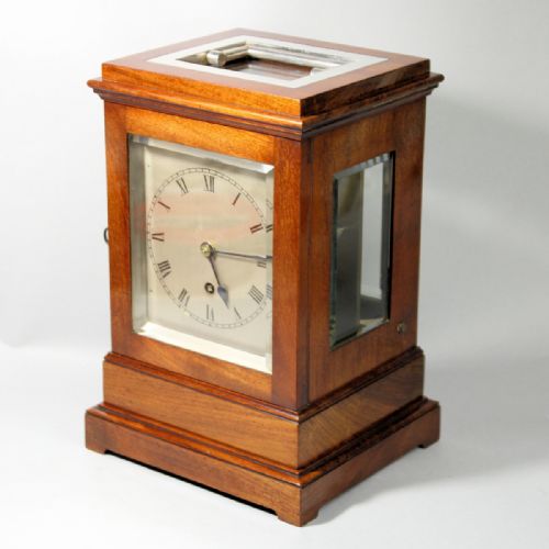 ENGLISH 'CAMPAIGN' 5GLASS LIBRARY CLOCK OF EXCELLENT QUALITY CIRCA 1850 - ADDITIONAL PHOTO 3