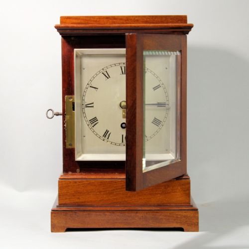 ENGLISH 'CAMPAIGN' 5GLASS LIBRARY CLOCK OF EXCELLENT QUALITY CIRCA 1850 - ADDITIONAL PHOTO 4