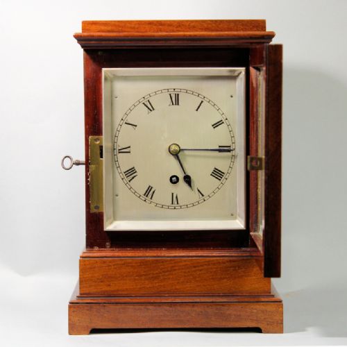 ENGLISH 'CAMPAIGN' 5GLASS LIBRARY CLOCK OF EXCELLENT QUALITY CIRCA 1850 - ADDITIONAL PHOTO 5