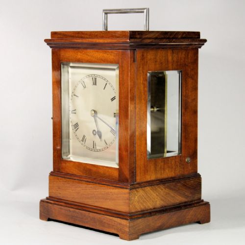 ENGLISH 'CAMPAIGN' 5GLASS LIBRARY CLOCK OF EXCELLENT QUALITY CIRCA 1850 - ADDITIONAL PHOTO 8