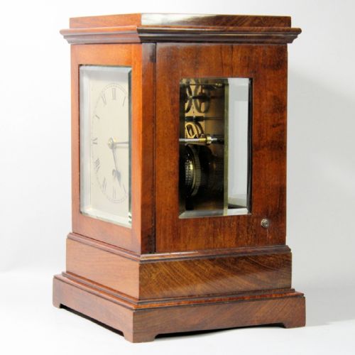 ENGLISH 'CAMPAIGN' 5GLASS LIBRARY CLOCK OF EXCELLENT QUALITY CIRCA 1850 - ADDITIONAL PHOTO 9