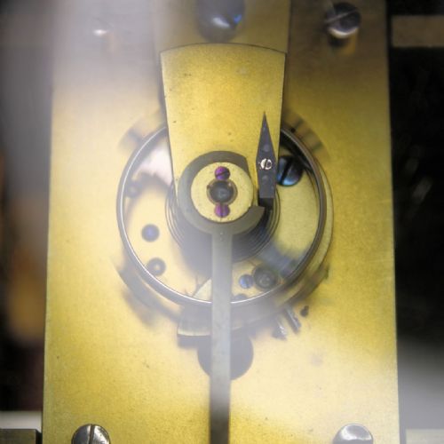ENGLISH 'CAMPAIGN' 5GLASS LIBRARY CLOCK OF EXCELLENT QUALITY CIRCA 1850 - ADDITIONAL PHOTO 11