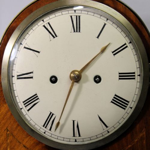 REGENCY BRACKET CLOCK HAVING A MAHOGANY ARCHED TOP CASE CIRCA 1810 - ADDITIONAL PHOTO 5