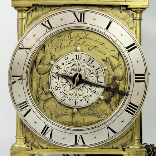RICHARD BECK LANTERN CLOCK CIRCA 1655 - ADDITIONAL PHOTO 2