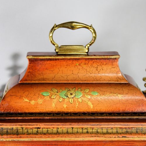LACQUERED OR CHINOISERIE VERGE BRACKET CLOCK BY BENJAMIN WARD LONDONCIRCA 1775 - ADDITIONAL PHOTO 13