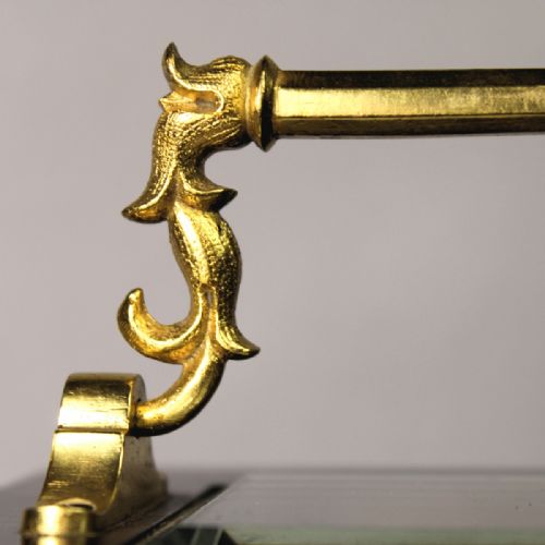 ENGLISH STRIKING LIBRARY 5GLASS MANTEL WITH PLATFORM ESCAPEMENT IN A ROSEWOOD CASECIRCA 1845 - ADDITIONAL PHOTO 7