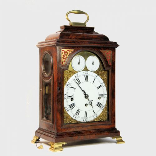 a fine quarter chiming verge escapement table clockby benjamin gray justin vulliamycirca 1760 - CATEGORY: ANTIQUE CLOCKS - DATED 18TH CENTURY
