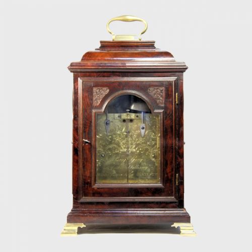 A FINE QUARTER CHIMING VERGE ESCAPEMENT TABLE CLOCKBY BENJAMIN GRAY JUSTIN VULLIAMYCIRCA 1760 - ADDITIONAL PHOTO 4
