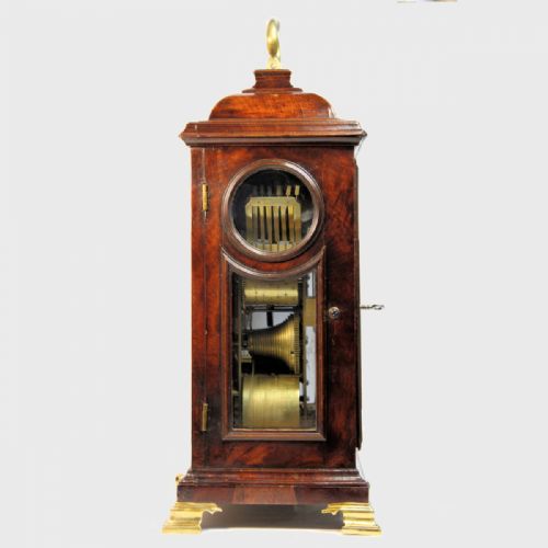 A FINE QUARTER CHIMING VERGE ESCAPEMENT TABLE CLOCKBY BENJAMIN GRAY JUSTIN VULLIAMYCIRCA 1760 - ADDITIONAL PHOTO 7