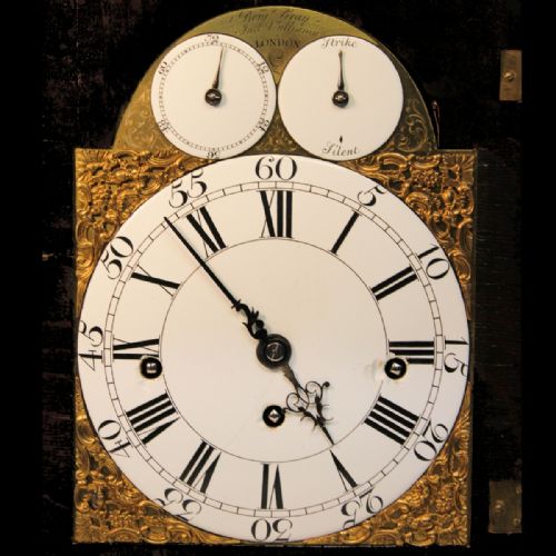 A FINE QUARTER CHIMING VERGE ESCAPEMENT TABLE CLOCKBY BENJAMIN GRAY JUSTIN VULLIAMYCIRCA 1760 - ADDITIONAL PHOTO 9