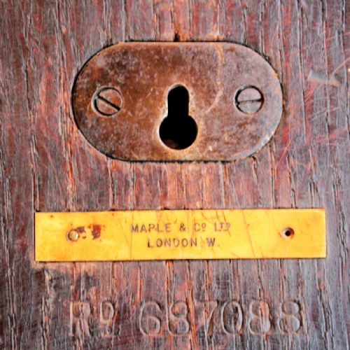 ZENITH SOLID OAK 18 DAY CENTRE WIND BOWED DIAL WALL TIMEPIECECIRCA 1930'S - ADDITIONAL PHOTO 7