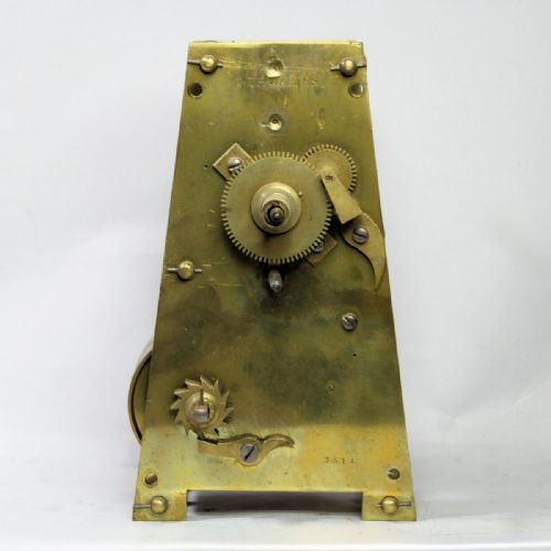 WOODEN DIAL CHISEL BOTTOM ENGLISH DROPDIAL FUSEE WALL CLCOK BY JOHN THWAITESCIRCA 1805 - ADDITIONAL PHOTO 10