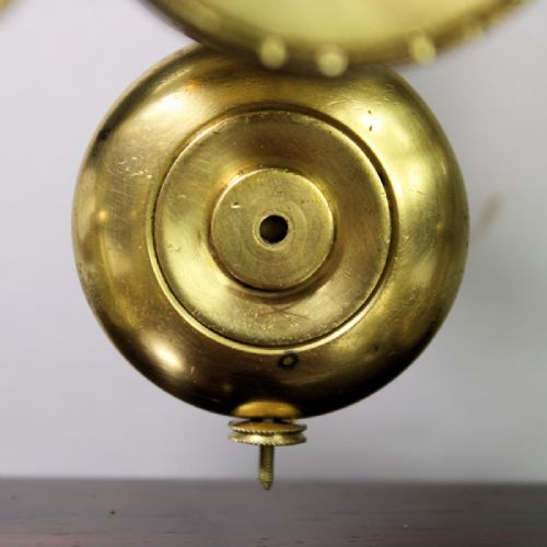 A SMALL MID 19TH CENTURY ENGLISH FUSEE SKELETON CLOCK WITH LYRE PLATES AND SQUARE GLASS DOMECIRCA 1845 - ADDITIONAL PHOTO 11