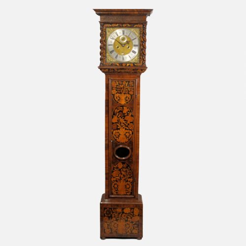 a fine 17th century walnut and marquetry longcase clock by john ebsworth london long casecirca 1690 - CATEGORY: ANTIQUE CLOCKS - DATED 17TH CENTURY
