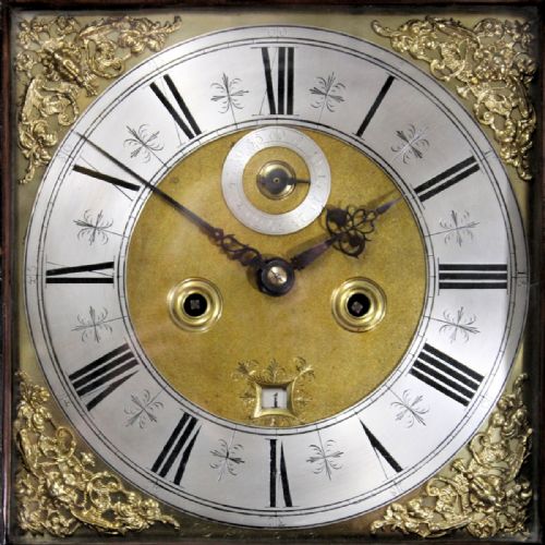 A FINE 17TH CENTURY WALNUT AND MARQUETRY LONGCASE CLOCK BY JOHN EBSWORTH LONDON LONG CASECIRCA 1690 - ADDITIONAL PHOTO 7