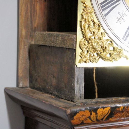A FINE 17TH CENTURY WALNUT AND MARQUETRY LONGCASE CLOCK BY JOHN EBSWORTH LONDON LONG CASECIRCA 1690 - ADDITIONAL PHOTO 10