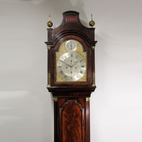 A GOOD GEORGE III PERIOD LONDON MAHOGANY LONGCASE CLOCK BY WILLIAMS LONG CASECIRCA 1780 - ADDITIONAL PHOTO 5