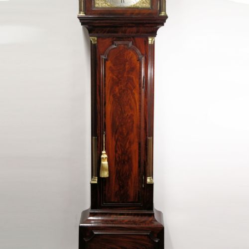 A GOOD GEORGE III PERIOD LONDON MAHOGANY LONGCASE CLOCK BY WILLIAMS LONG CASECIRCA 1780 - ADDITIONAL PHOTO 6