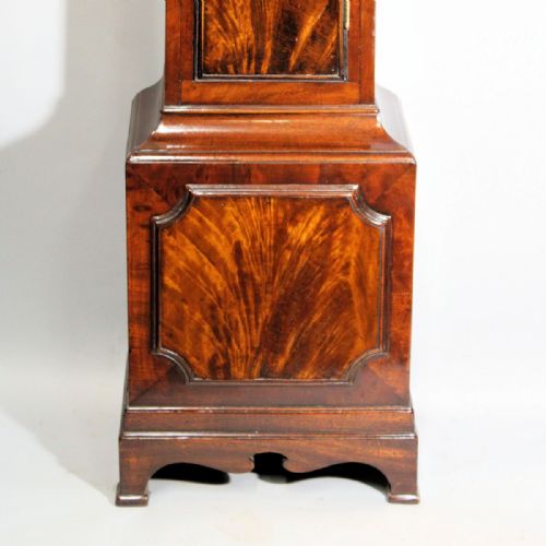 MINIATURE CHIMING MAHOGANY LONGCASE CLOCK BY EDWARD FUNNELL LONG CASECIRCA 1865 - ADDITIONAL PHOTO 5