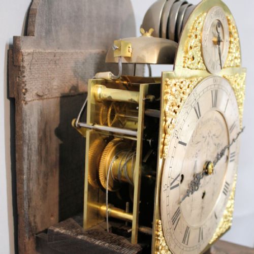 MINIATURE CHIMING MAHOGANY LONGCASE CLOCK BY EDWARD FUNNELL LONG CASECIRCA 1865 - ADDITIONAL PHOTO 11