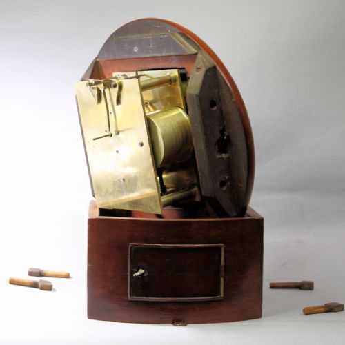 8 INCH DIAL FUSEE WALL CLOCK BY JOHN WALKER LONDONCIRCA 1900 - ADDITIONAL PHOTO 4