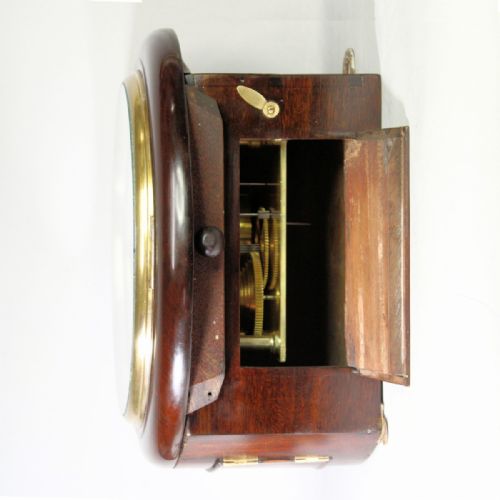 8 INCH DIAL EASTERN RAILWAY FUSEE WALL CLOCK BY JOHN WALKER LONDONCIRCA 1880 - ADDITIONAL PHOTO 1