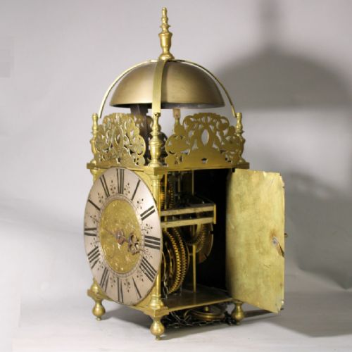 lantern clock by joseph buckingham of london with verge escapementcirca 1690 - CATEGORY: ANTIQUE CLOCKS - DATED 17TH CENTURY