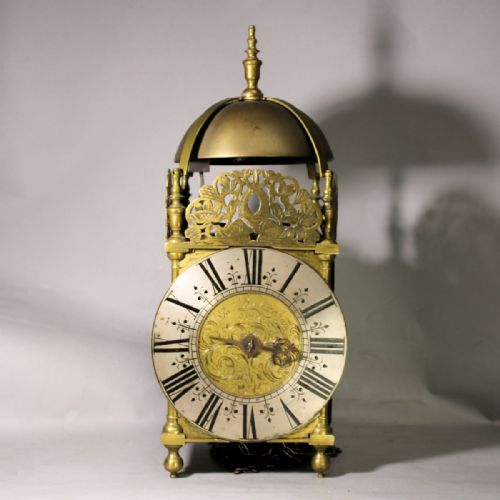 LANTERN CLOCK BY JOSEPH BUCKINGHAM OF LONDON WITH VERGE ESCAPEMENTCIRCA 1690 - ADDITIONAL PHOTO 1