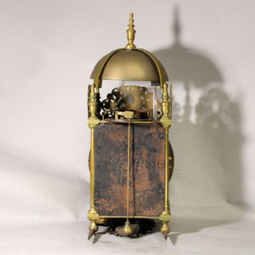 LANTERN CLOCK BY JOSEPH BUCKINGHAM OF LONDON WITH VERGE ESCAPEMENTCIRCA 1690 - ADDITIONAL PHOTO 3