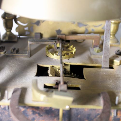 LANTERN CLOCK BY JOSEPH BUCKINGHAM OF LONDON WITH VERGE ESCAPEMENTCIRCA 1690 - ADDITIONAL PHOTO 4